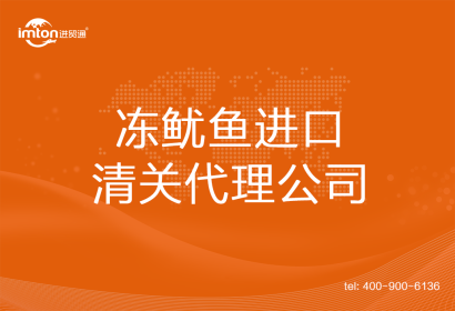 凍魷魚進口清關代理公司